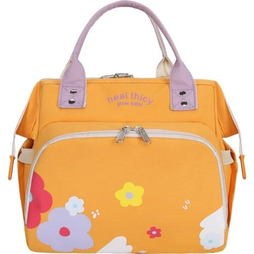 Mummy Bag Portable Folding Baby Diaper Bag Bed Backpack For Mommy Maternity Bag Stroller Large Capacity Nursing Bag 38*29*19CM