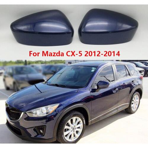 For Mazda CX-5 CX5 2012 2013 2014 Car Rearview Wing Door Side Mirror Cover Cap Lid House Shell