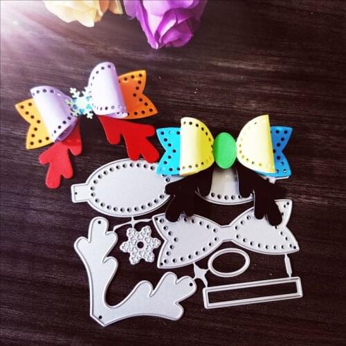 Bowknot Metal Cutting Dies for DIY Scrapbooking Album Paper Cards Decorative Crafts Embossing Die Cuts