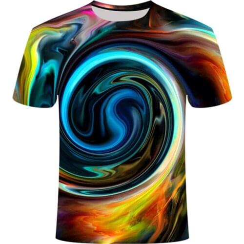 3d Tee Shirt Men 2020 Summer T Shirt Printed Tshirts Short Sleeve Casual Compression Men Women Party T-shirt