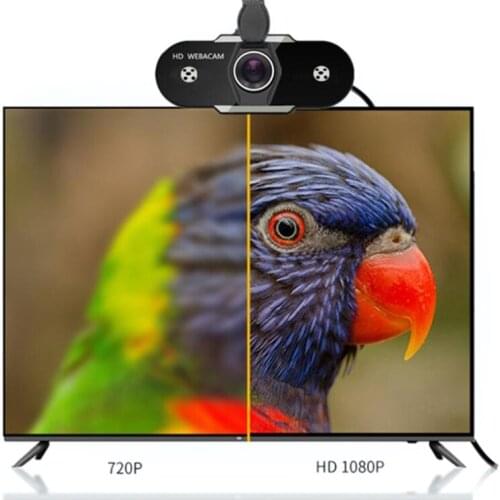 YYDS 2021 New HD- Webcam 1080P 1944P 720P 480P Computer PC Web Camera Auto Focus with Mic For PC Online Learning Live