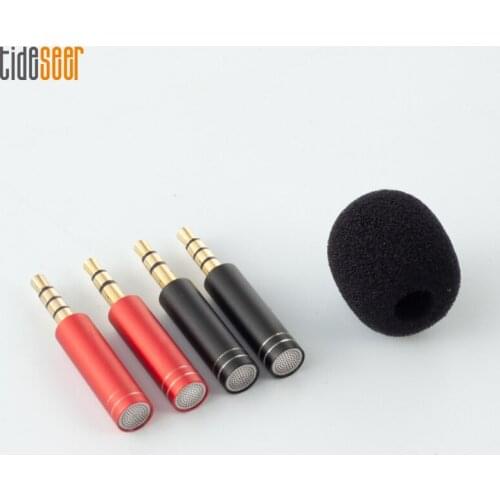 Portable Small Mini Microphone 3.5mm Jack Plug Omnidirectional Mic for Phone Laptop PC Sound Card