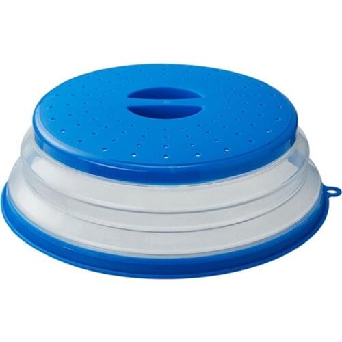 Professional Microwave Food Anti-Sputtering Cover Heat Resistant Lid for Microwave Food Plate Cover with Steam Vents
