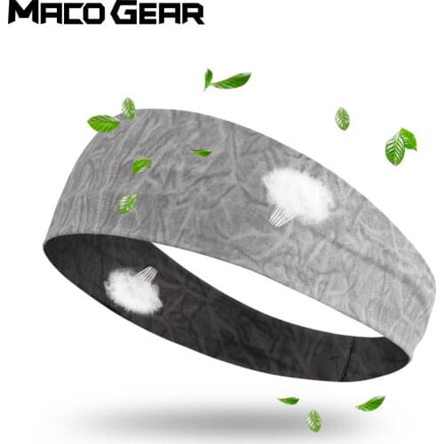 Sports Yoga Sweatband Elastic Gym Cycling Running Basketball Sweat Headband Volleyball Women Men Fitness Breathable Hair Band