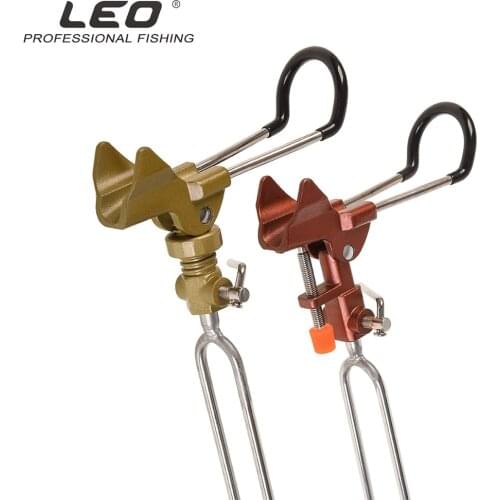 Universal Fishing Rod Holder Stand Angle Adjustable Aluminum Alloy Bracket Fishing Rod Stents Holder Fishing Tackle Accessory