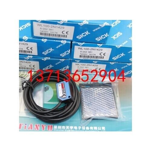 WL100-2N1429 6052381 Sick Photoelectric Switch Sensor 100% New & Original