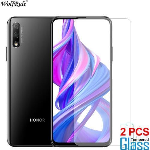 2PCS For Huawei Honor 9X Pro Glass 8X 8C 8 Screen Protector Tempered Glass For Huawei Honor 9X Glass Protective Phone Film