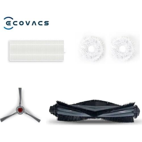 2021 Orignal ECOVACS N9+ Robot Vacuum Cleaner Parts Main Brush / Side Brush / Washable Filter / Washable Mop Suitable for N9