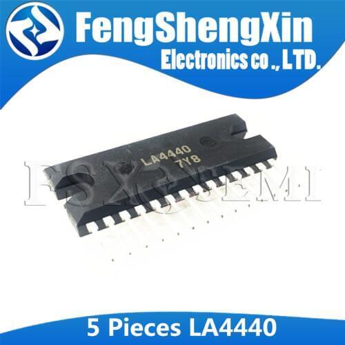 5pcs/lot LA4440 SIP-14 Dual channel audio power amplifier IC