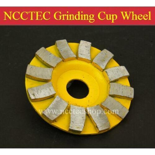 6'' Diamond grinding wheel | 150mm Concrete granite stone abrasive CUP disc | thick and high tooth more durable