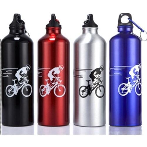 700ML Portable Size Durable Aluminum Alloy Outdoor Cycling Camping Water Bottle Bicycle Bike Sports Drink Jug Bottle