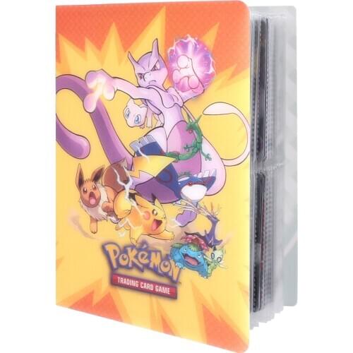 Pokemon Card Album 80/240Pcs Holder Toy Collection Game Book For Children