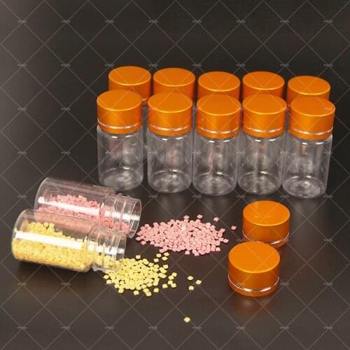 5D Diamond Painiting Drills Storge Box Golden/Sliver Bottles Container Moasic Embroidery Accessories High Capacity Diy Tools