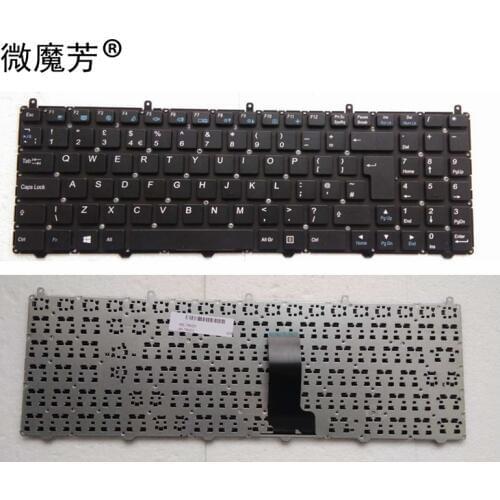 UK Keyboard for DNS Clevo W650 W650SRH W655 W650SR W650SC R650SJ W6500 W650SJ w655sc w650sh MP-12N76SU-4301