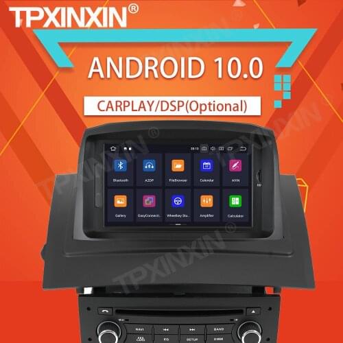 4+64G For Renault Megane 2 Fluence 2002 - 2008 Android Car Stereo Tape Recorder Multimedia Video Player GPS Navigation HeadUnit