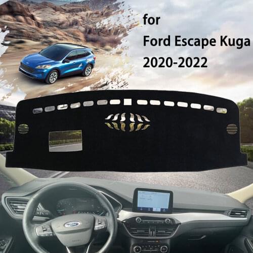 Car Dashboard Cover Dashmat Nonslip Cushion Sunshade Pad for Ford Escape Kuga MK4 2020 2021 2022 Avoid Light Mat Sunshield Cap