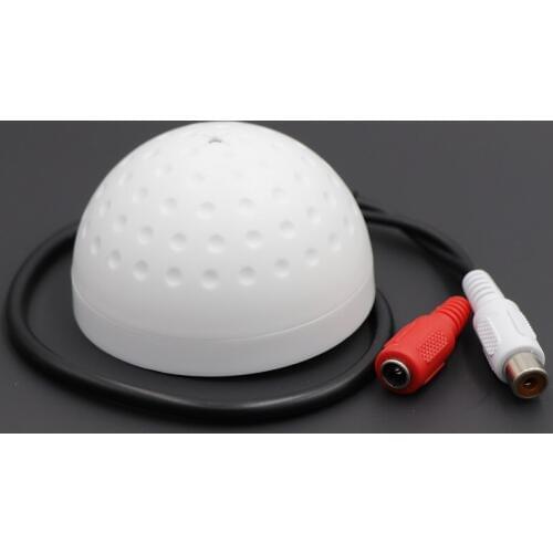 Golf style CS-09A Sound Monitor Audio Pickup Security Listening for CCTV Camera Audio Camera Microphone