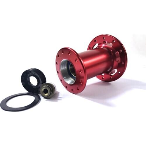 Powerway L11 MTB disc J-Bend lefty 2.0 front hub 24h 28h 32 holes 83mm 130g Endoru bearing PHB-L11 left hand with axle bolt cap