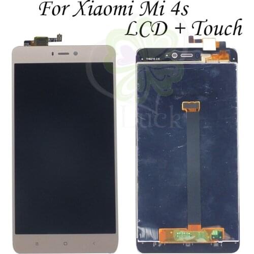 For 5.0" Xiaomi Mi 4S LCD Display Touch Screen Digitizer Assembly with frame Replacement for Xiaomi Mi4S lcd Mi 4S lcd