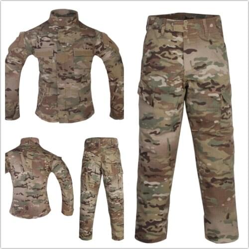 EmersonGear Combat Uniform MultiCam Apparel Kids Tactical Children Jacket & Pants Outdoor Hunting CS Games For:6Y-14Y Childre