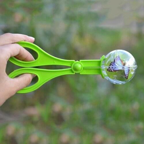 Bug Insect Catcher Scissors Pliers Tweezers Scooper Clamp Kids Toy Cleaning Tool For Biological Outdoor Adventure Game To