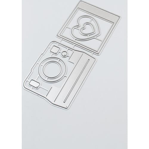 53x120mm Camera METAL CUTTING DIES Gift Scrapbook Card Album Wedding Paper Craft Home Decor Embossing Stencil Punch