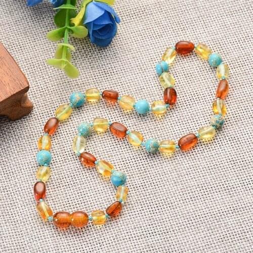 Natural Stone Bead Choker Necklace Bracelet Bridal Handmade Irregular Ladies Jewelry Collar Party Gift Clothing Accessories