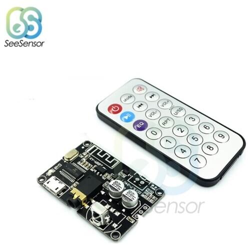 Bluetooth Audio Receiver Board Bluetooth 5.0 mp3 Lossless Decoder Board Wireless Stereo Music Module With Remote Control