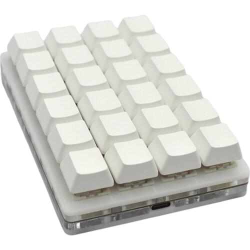 Programmable Mechanical Keyboard 24 keys Macro Custom Shortcut Keypad Numpad Drawing Multimedia OSU Gaming Keyboard Keycaps
