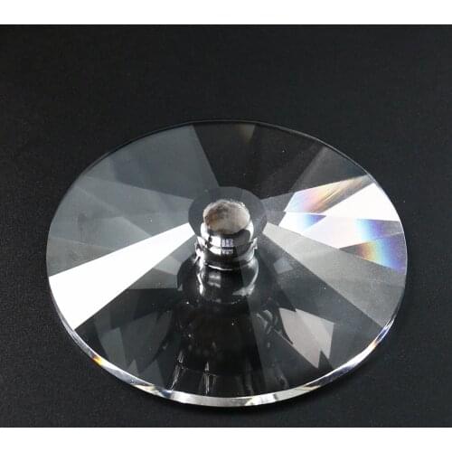 98MM Clear Creative Umbrella Crystal Prism Chandelier Suncatcher Rainbow DIY Wedding Ceiling Props Curtain Decoration Accessory