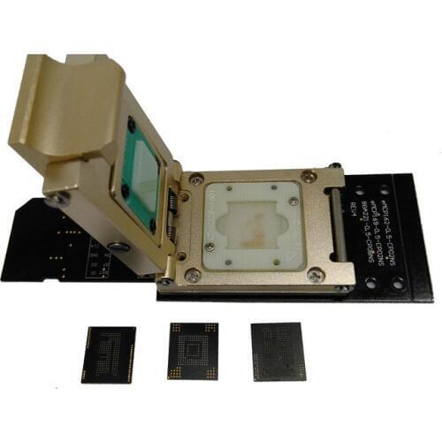 3 in 1 to SD interface reader for BGA153 BGA169 BGA162 BGA186 BGA221 data recovery eMMC153 eMCP162 eMCP221 pogo pin test socket