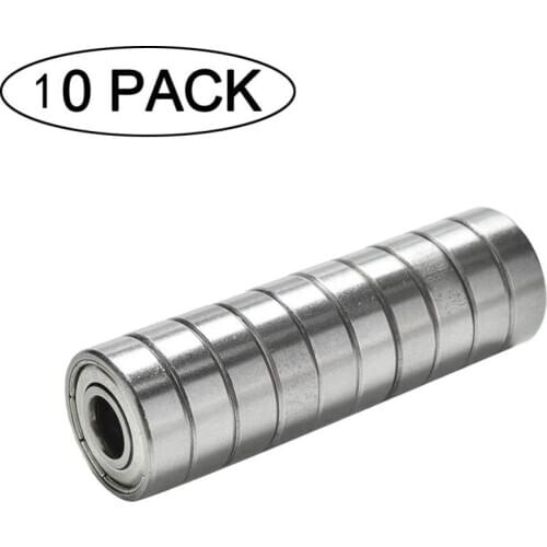 10pcs Deep Groove Ball Bearing High-Carbon Steel 608ZZ/RS 623zz 624zz 625zz 626zz 627zz 628zz 688zz