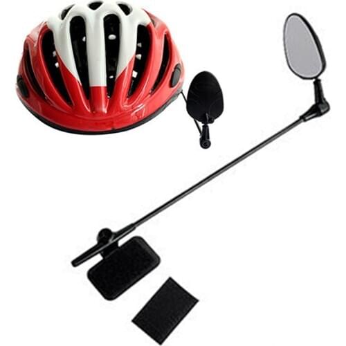 1PC Bike Rear View Adjustable Black Bicycle Cycling Safety Helmet Motorcycle Rearview Mirror Bike Accessories Bike Mirrors