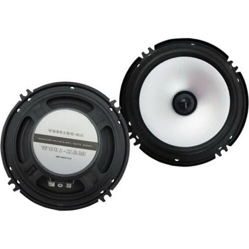 6.5 inch car audio speakers car speakers full range subwoofer 2x80W foam rubber edge free shipping hot sale
