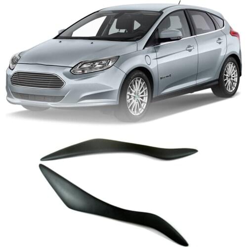 Car Headlight Lips Brows Sticker Lamp Eyebrows for Ford Focus MK3 2012 2013 2014 Exterior Decoration Accessories