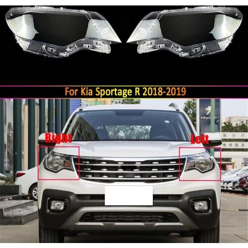 Car Headlamp Lens For Kia Sportage R 2018 2019 Car Replacement Auto Shell