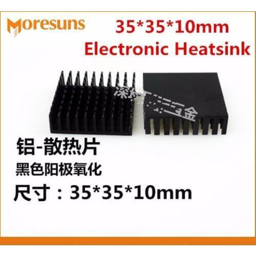 Fast Free Ship 20pcs Electronic radiator 35*35*10mm Electronic Heatsink chip cooling block