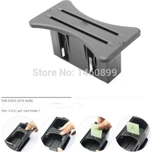 Center Car Card Coin Holder Slot for GOLF 6 VI GTI R modle GOLF6 /,CARD HOLDER For VW Volkswagen Golf MK6 R20 GTI ,5ND 353 87