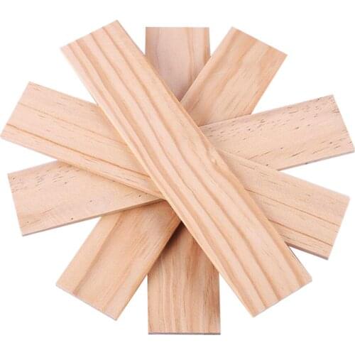 250mm Long Wooden Strips Wood Sticks for Sand Table Building Model Accessory 250 X 50 X 5mm