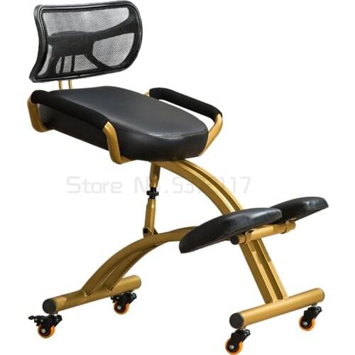 Kids Adults Aged Ergonomic Computer Office Gaming Chair Home Writing Lift Spine Posture-Correction Hunchback Myopia Kneel Chair