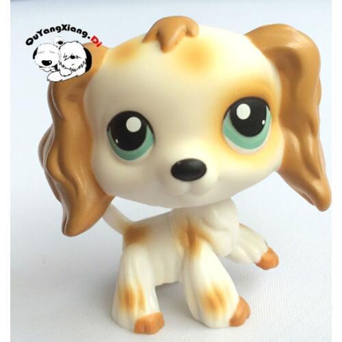 CWG009 Pet Shop Animal Lift leg Yellow eye circle Dog action Figure cute puppy