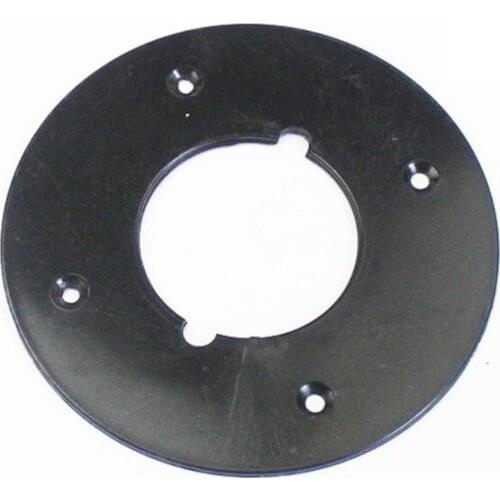 Engraving Machine Plastic Bottom Plate Black Circle Shape Electric Router Plastic Base For Makita. 3612 3612C Baseplate Part