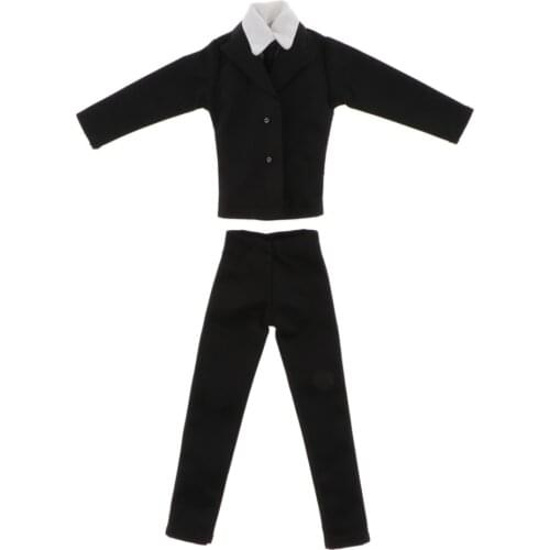 Formal Suits Male Dolls Uniform Set Clothes For 1/6 12inch Blythe Dolls