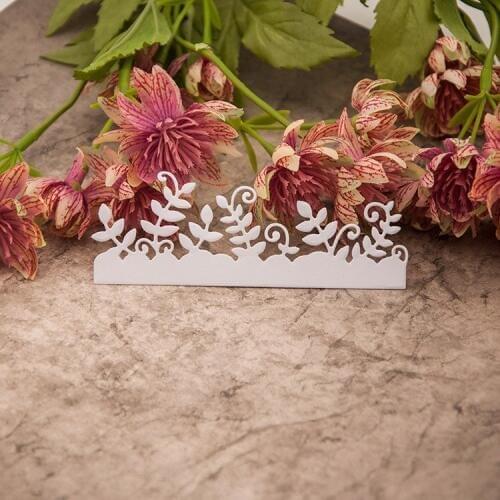 Metal leaves Borderline Cutting Dies Stencils for DIY Scrapbooking photo album Decorative Embossing DIY Paper Cards