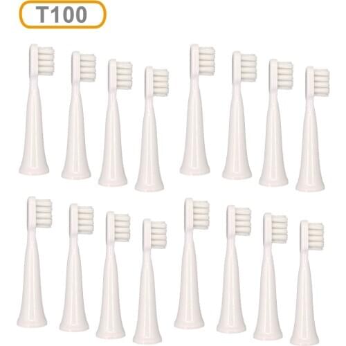 12Pcs T100 Electric Replacement Toothbrush Heads For Xiaomi Mijia T100 Mi Smart Cleaning Whitening Healthy
