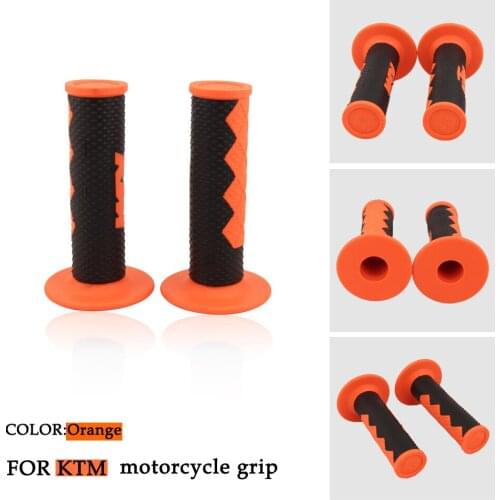 New Universal 7/8" 22mm Handle Rubber Non-slip Handlebar Grips Motocross Grip Dirt Pit Bike Accessories Motorcycle