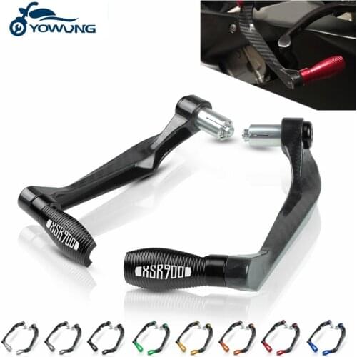 Motorcycle Handlebar Grips Guard Brake Clutch Levers Guard Protector For Yamaha XSR900 2016 2017 2018 XSR900 CNC Accessories
