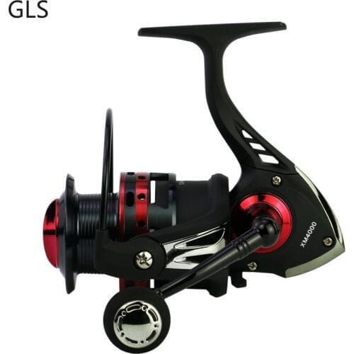 New Spinning Fishing Reel 13+1BB Ball Bearing Fishing Metal Spool Left/Right Hand Wheels Carp Fishing Tackle 2000-9000 Series