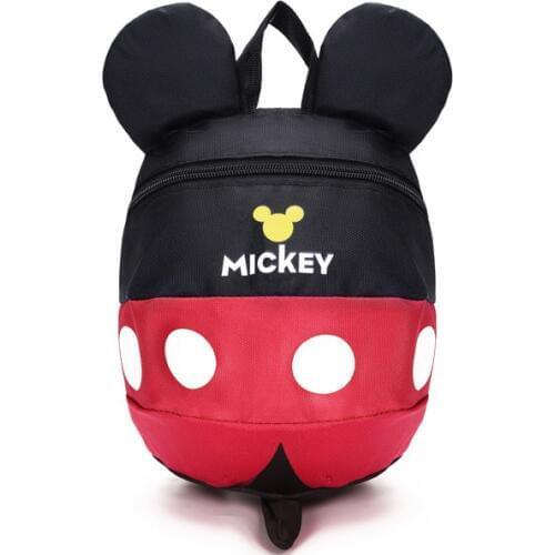 Cartoon style school bag cute Minnie and Mickey drawstring cute backpack children schoolbags for girls kindergarten bag
