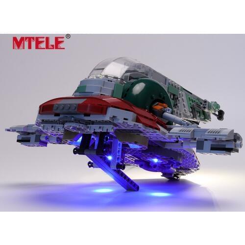 MTELE Brand LED Light Up Kit For 75243 Star War Slave l